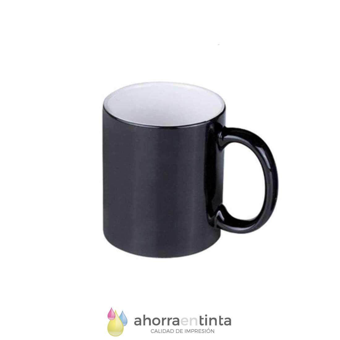 taza negra magica
