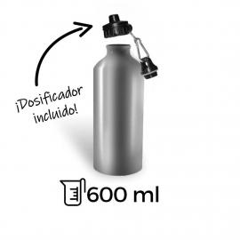 foto producto termo para sublimación 600 ml capacidad color metalizado con tapón y dosificador