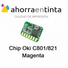 Foto de producto Oki C801 C821 Chip Magenta 7