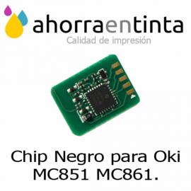 Foto de producto Chip NEGRO para Oki MC851 MC86