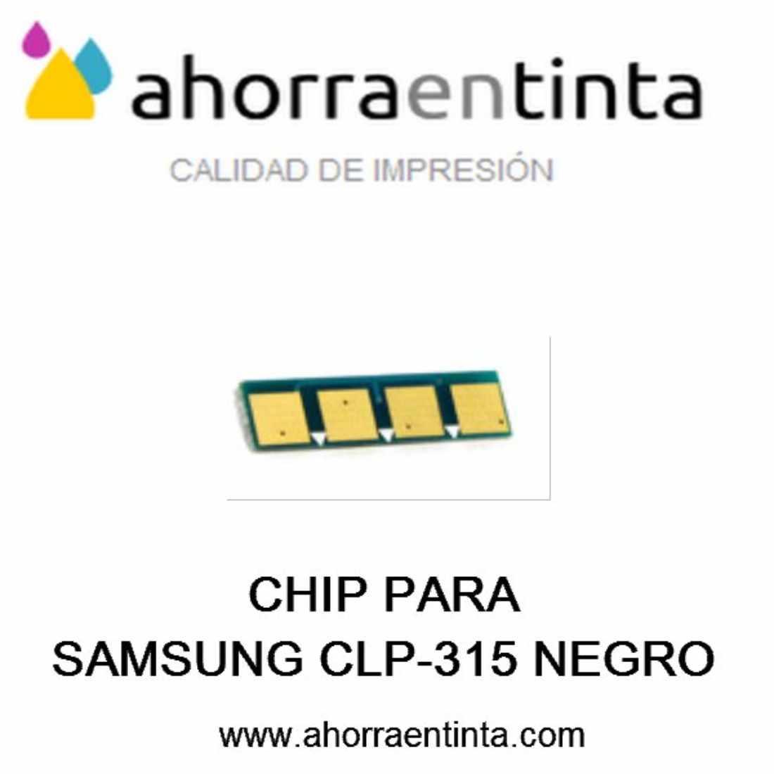 Foto de producto Chip Negro para Samsung CLP310