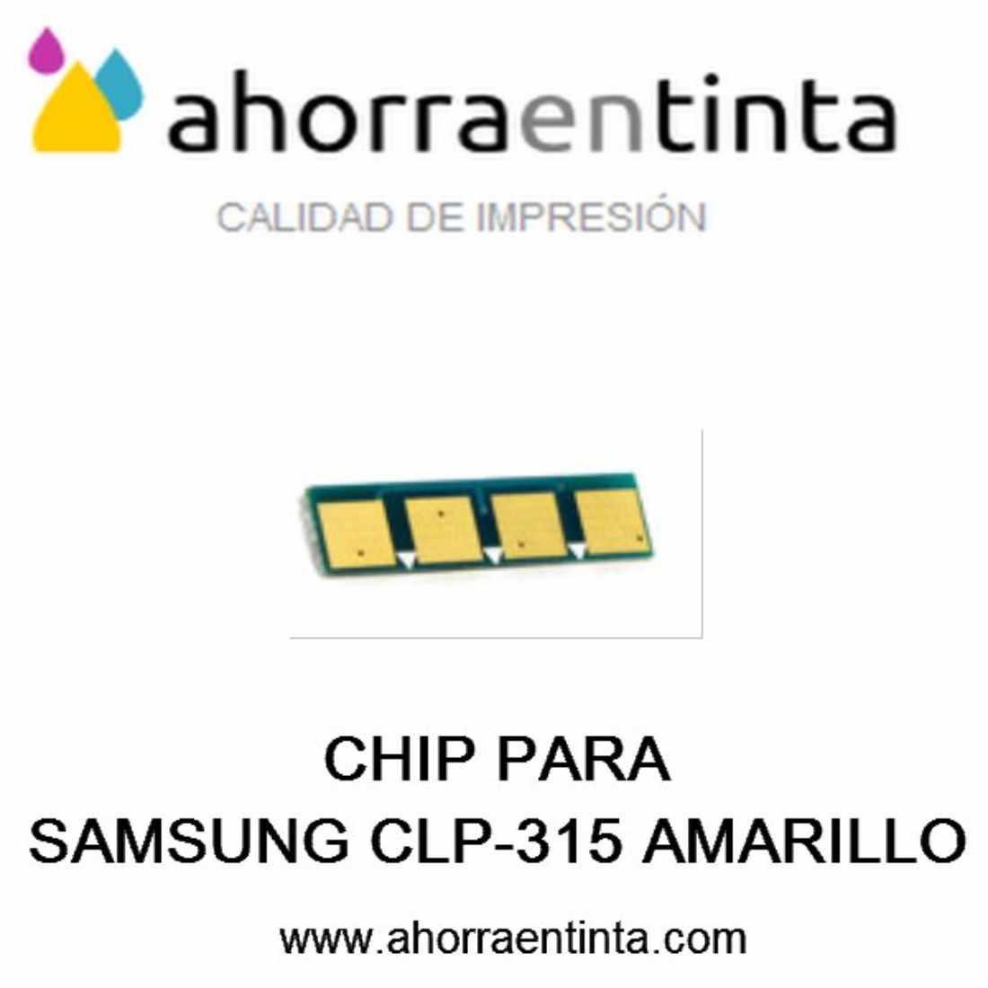 Foto de producto Chip Amarillo para Samsung CLP