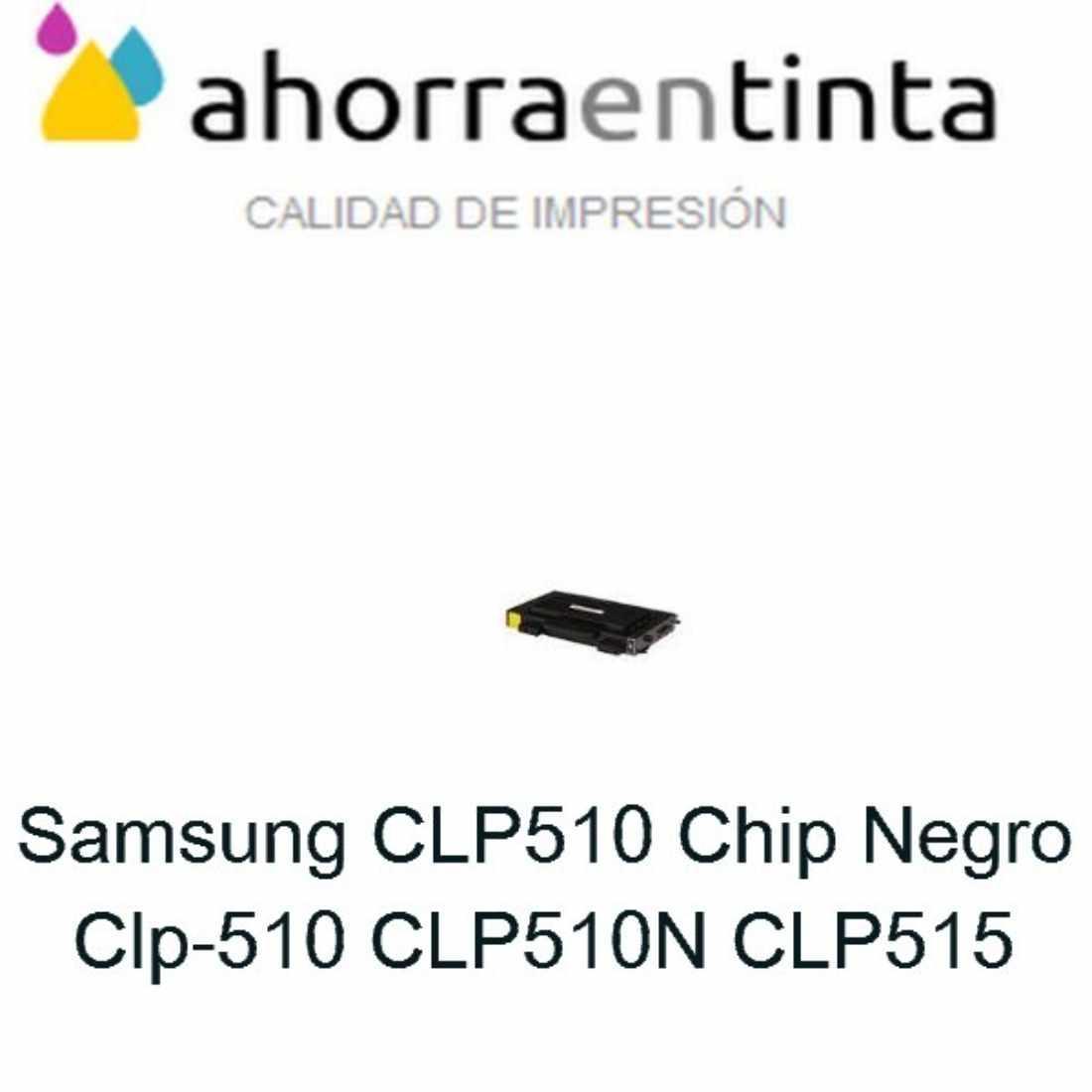 Foto de producto Samsung CLP510 Chip Negro Clp-