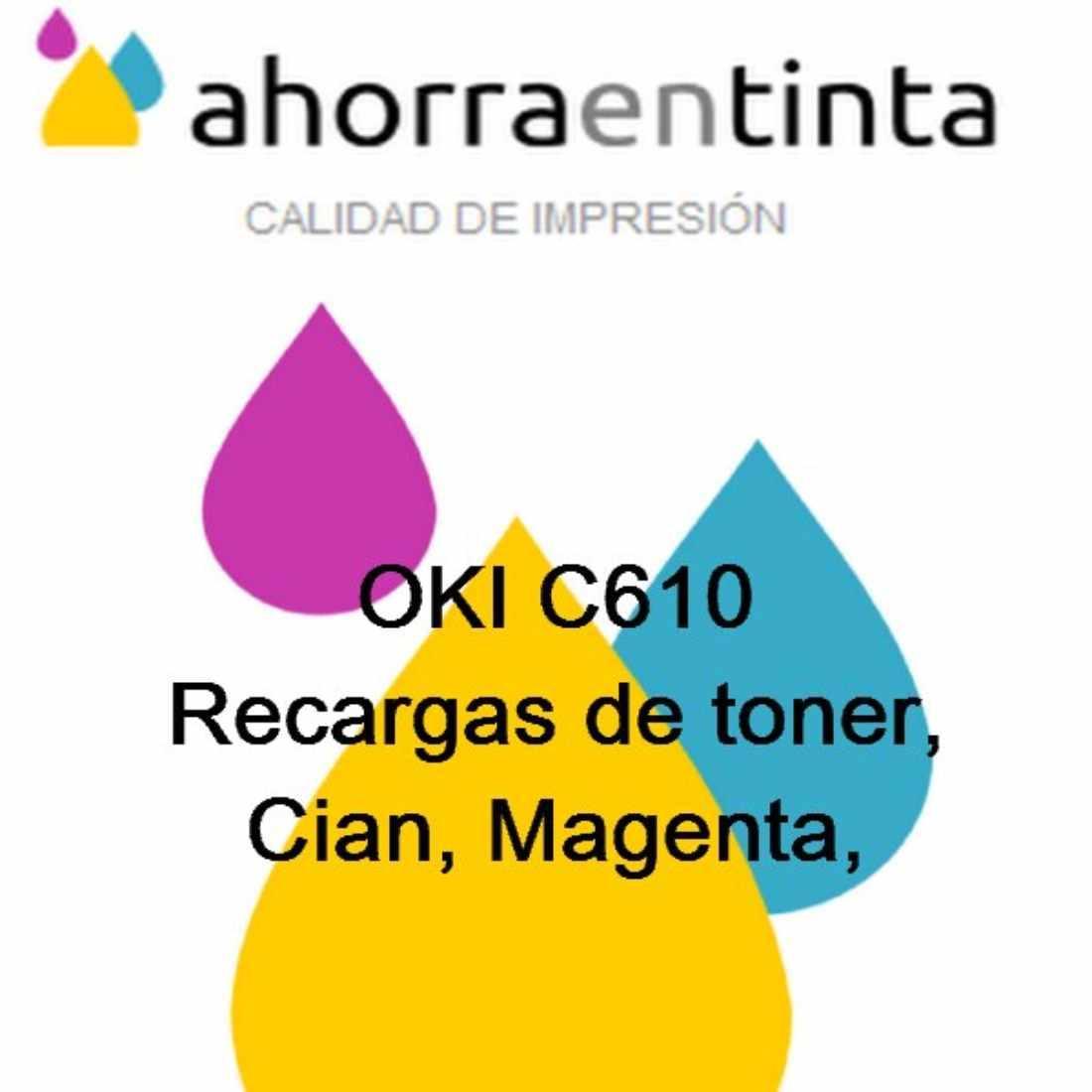 Foto de producto OKI Color OKI C610  recarga to