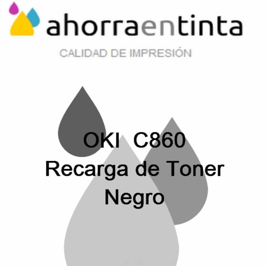 Foto de producto Oki MC860 MFP Recarga de toner