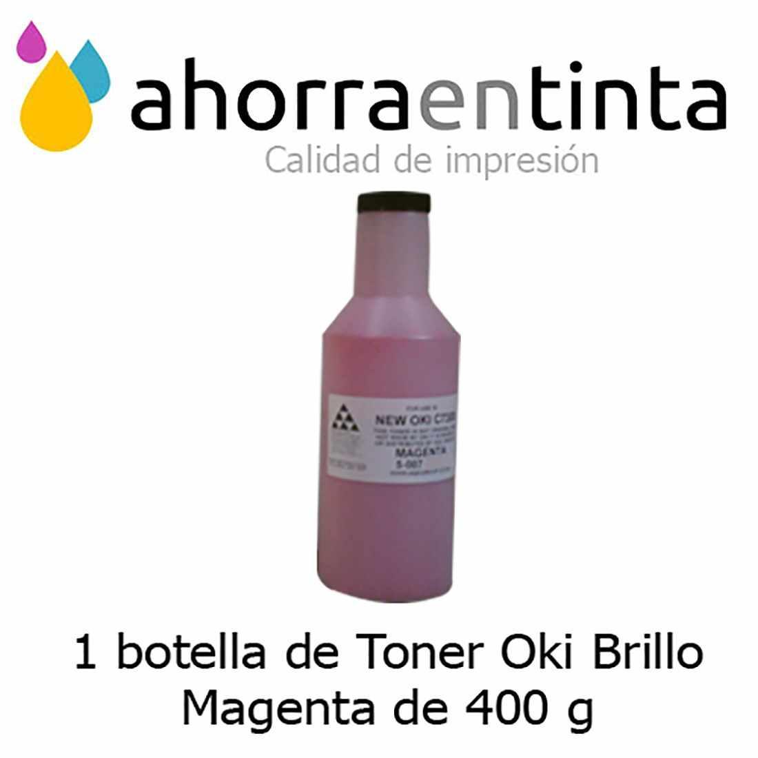 Foto de producto 1 botella de Toner Oki Brillo