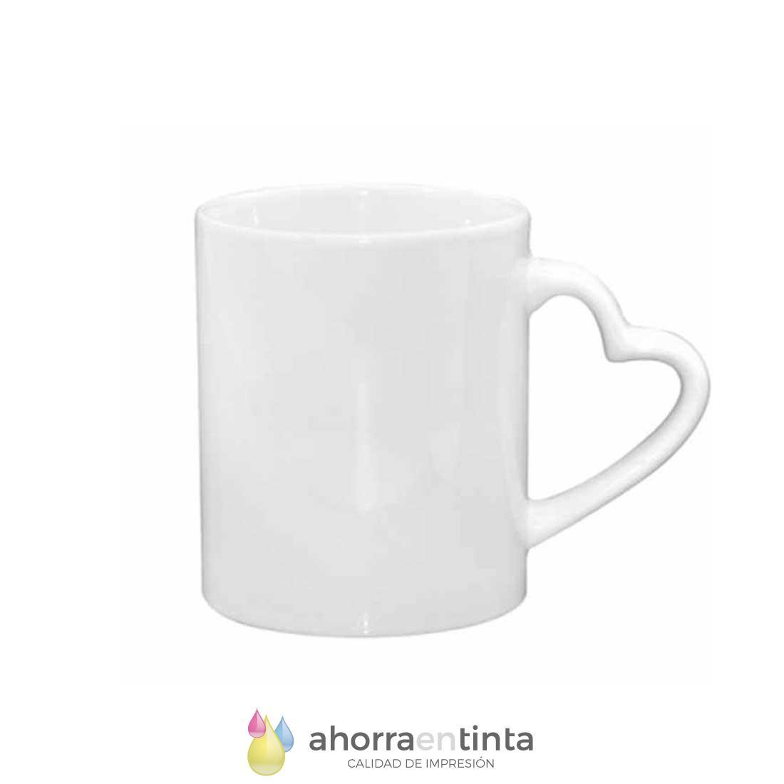 taza sublimación corazón san valentín