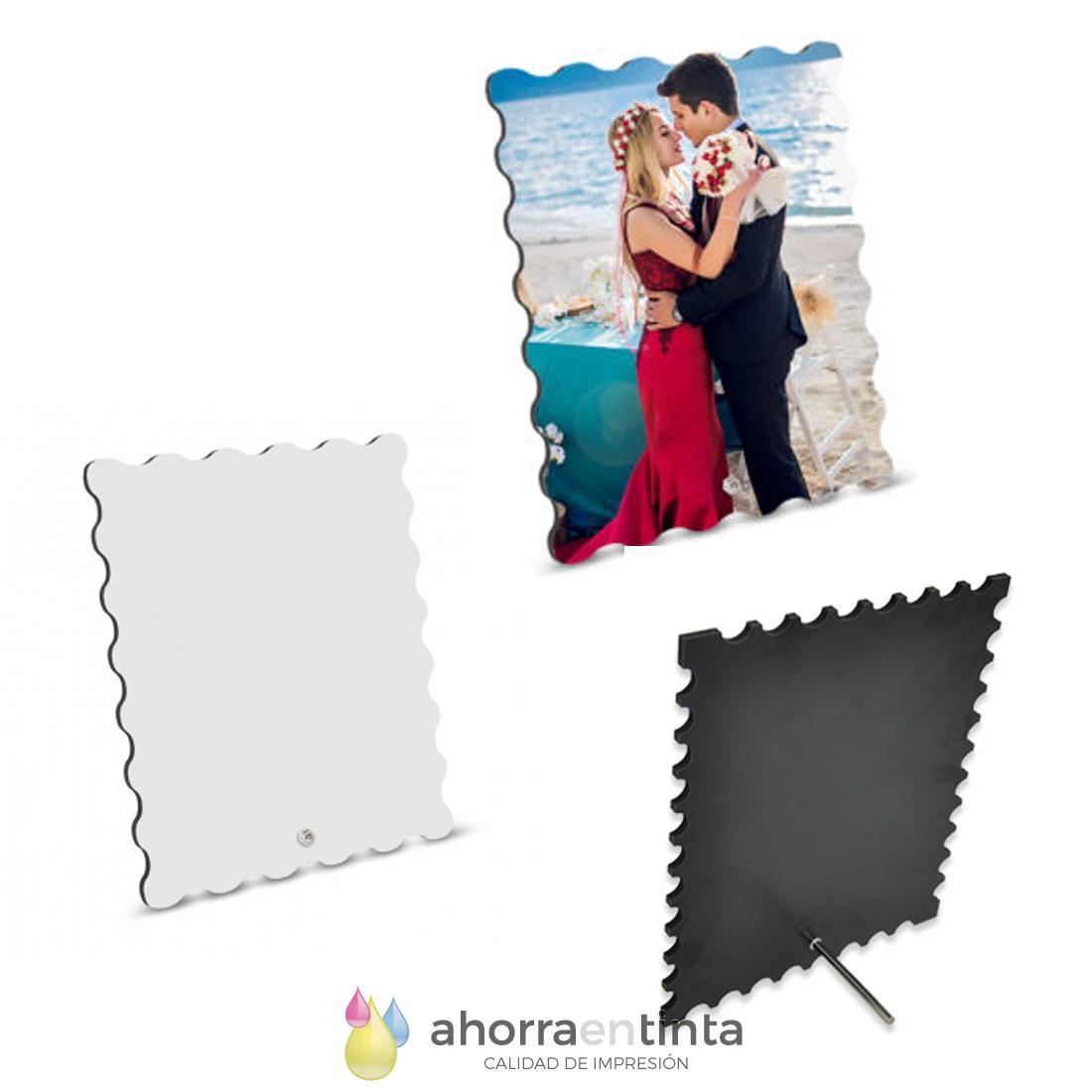 foto producto marco bordes serrados ahorraentinta