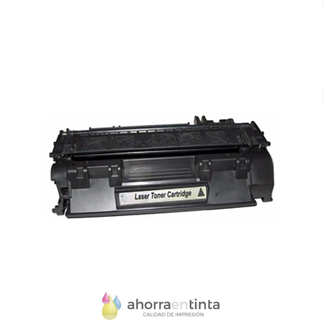 HP CE505X Cartucho compatible de tóner para impresoras HP Laserjet Canon LBP 6300/6650