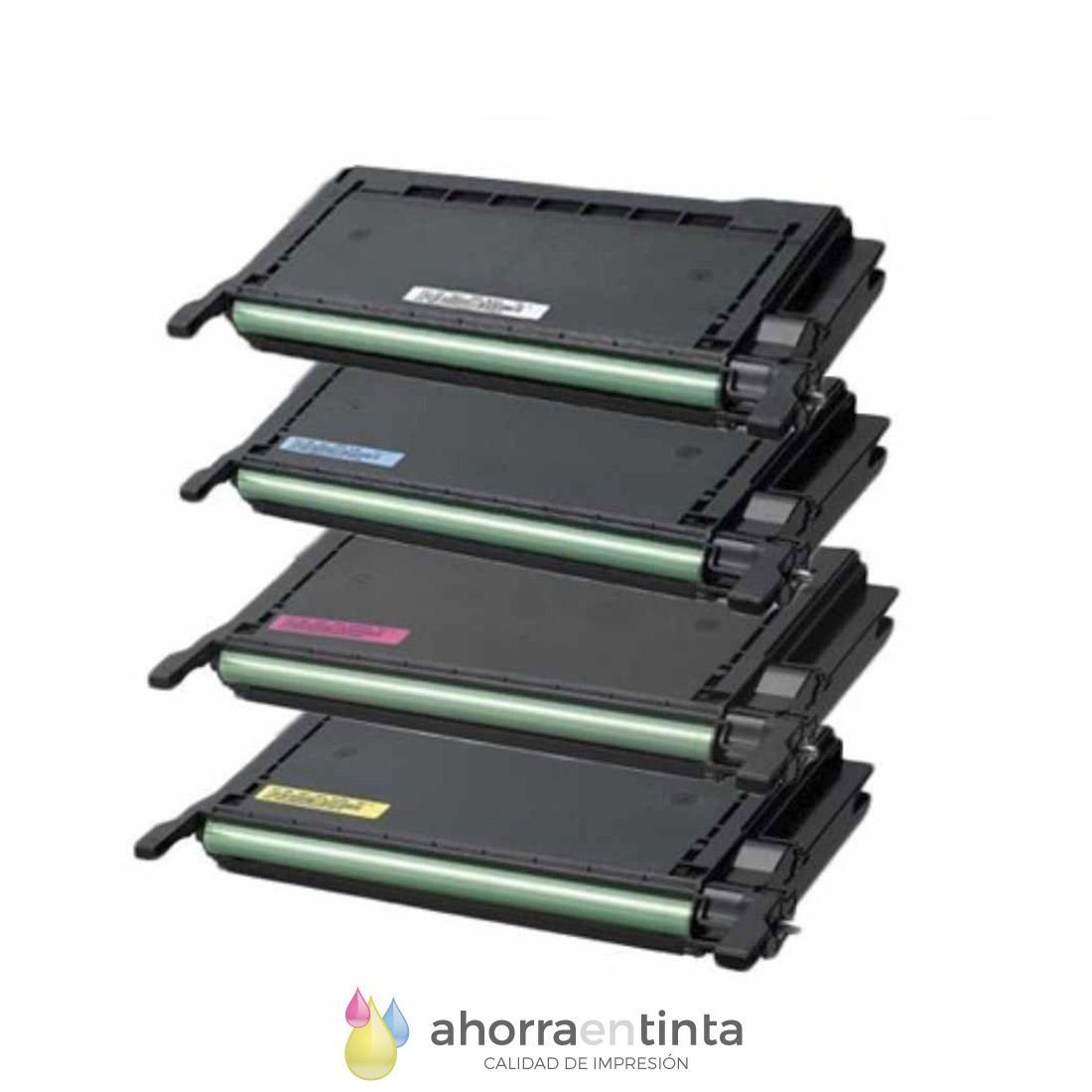 Foto de producto Samsung Clp-600 Clp-650 Pack 4