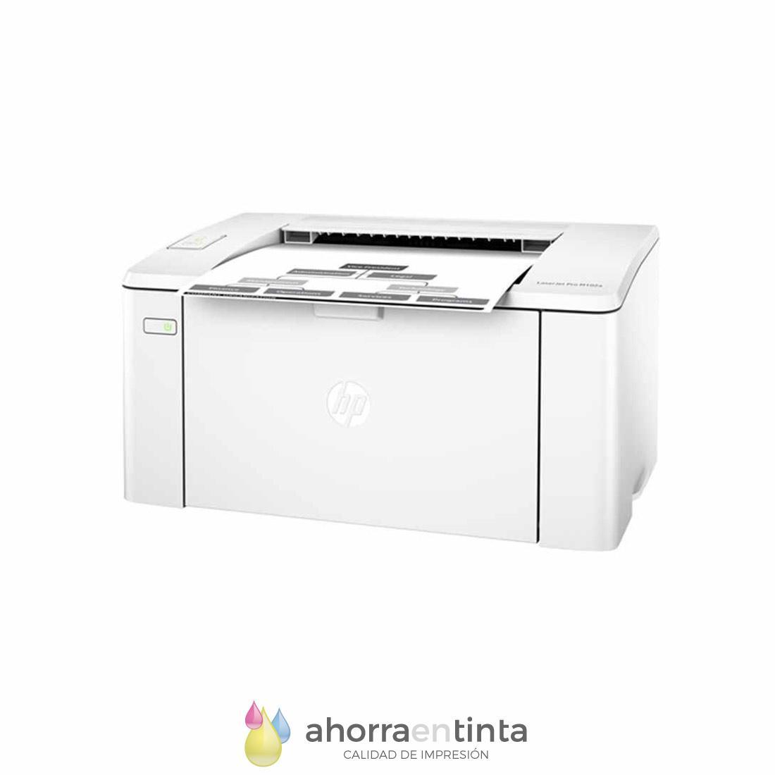Impresora Láser monocromo A4 HP M102A