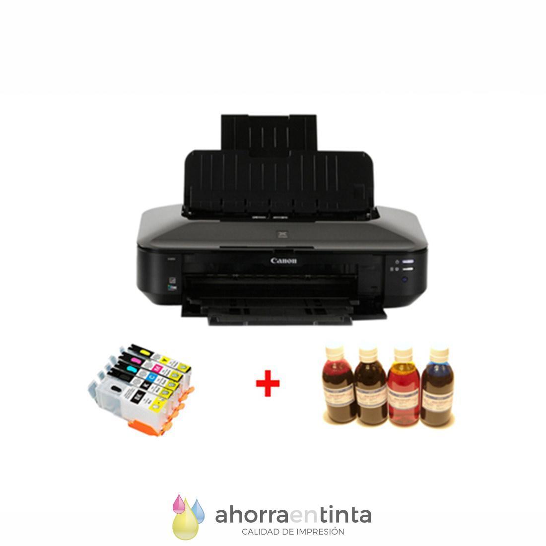 Pack Impresora A3 Canon Pixma IX6850 + 5 cartuchos recargables + 4