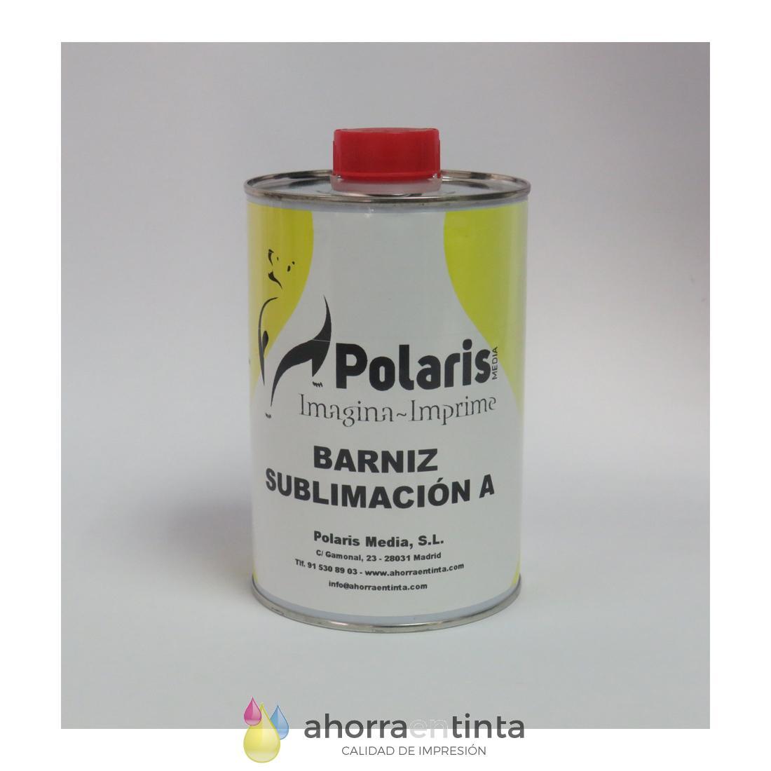 Barniz sublimación transparente TIPO A  Para superficies no porosas