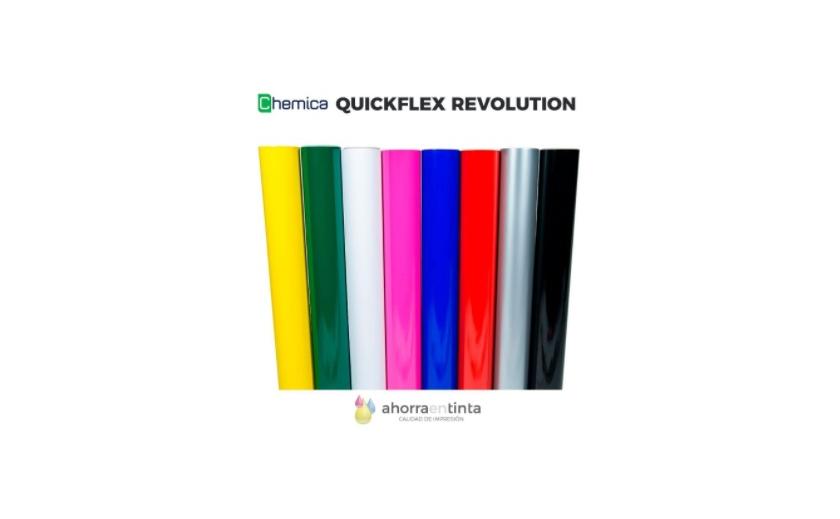 Vinilo Textil PU de corte Chemica QUICKFLEX REVOLUTION