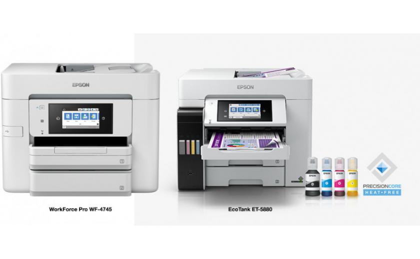 Nuevas Epson WorkForce Pro WF-4745 y Epson EcoTank ET-5880
