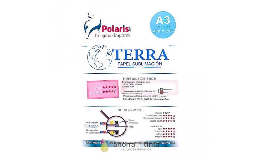 Papel Sublimación Polaris TERRA