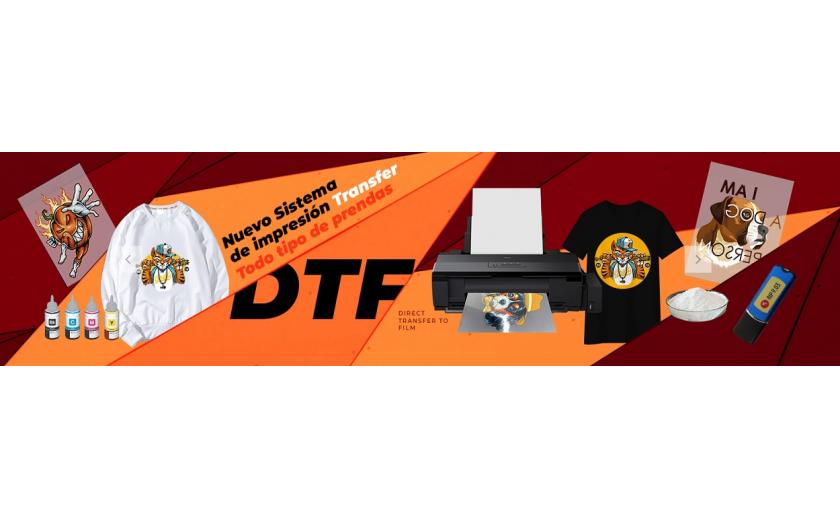 Proceso de impresión en DTF