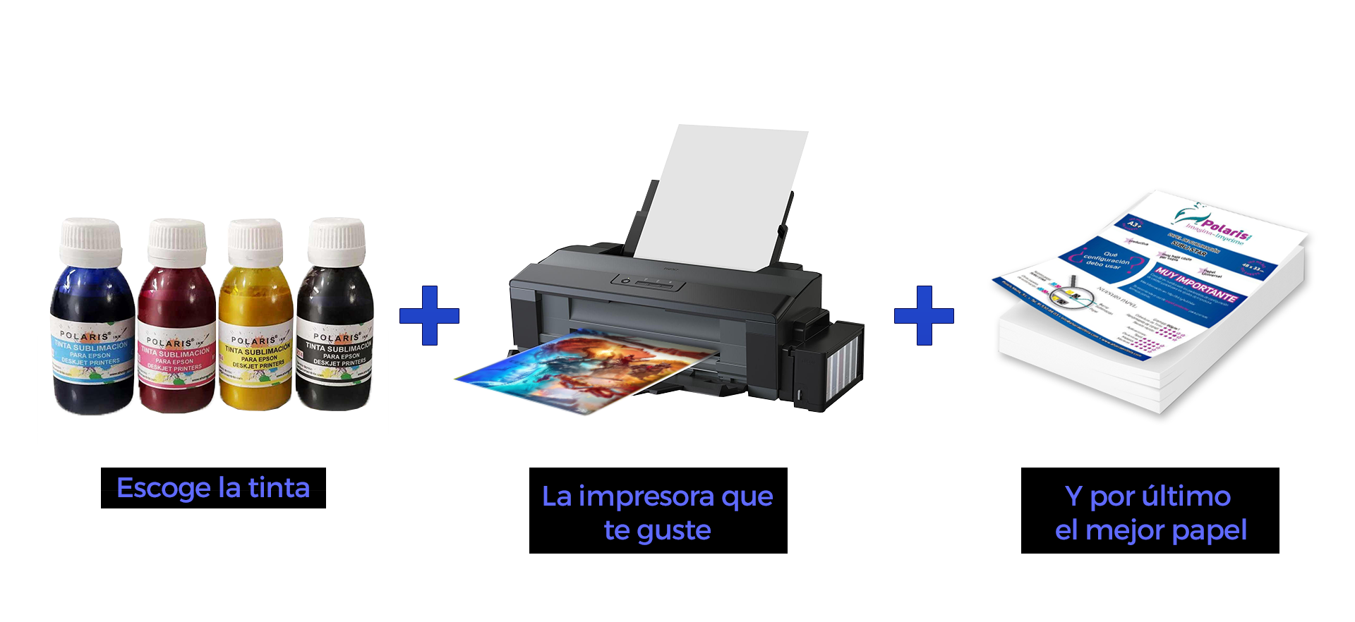 Kit impresora de sublimación