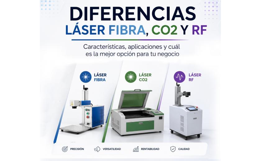 ¿Láser de Fibra, CO2 o RF? Guía para no tirar tu dinero y elegir la máquina correcta